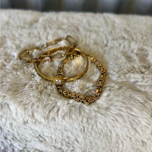 Elegant Costume Gold Braclet Set